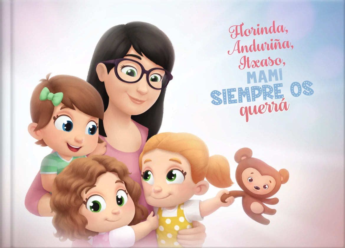 Libro personalizado para mamás Hurra Héroes